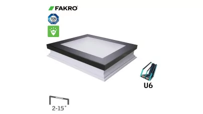 FAKRO DXF DU6 Secure - Sík üveges fix betörésgátló felülvilágító ablak 2.