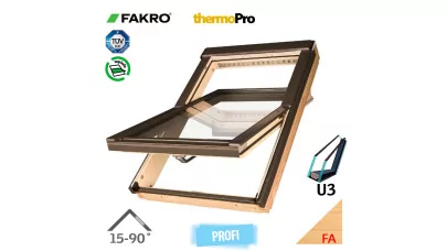 FAKRO FTP-V U3 - Billenő fa tetőtéri ablak 2.