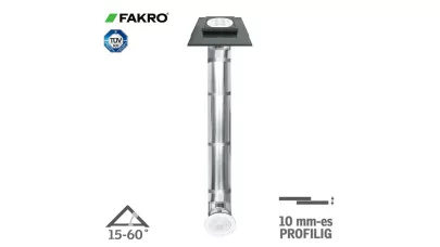 FAKRO SRL - Merevfalú síküvegű fénycsatorna burkolókeretes, sík fedéshez - zsindely és pala fedéshez 2.