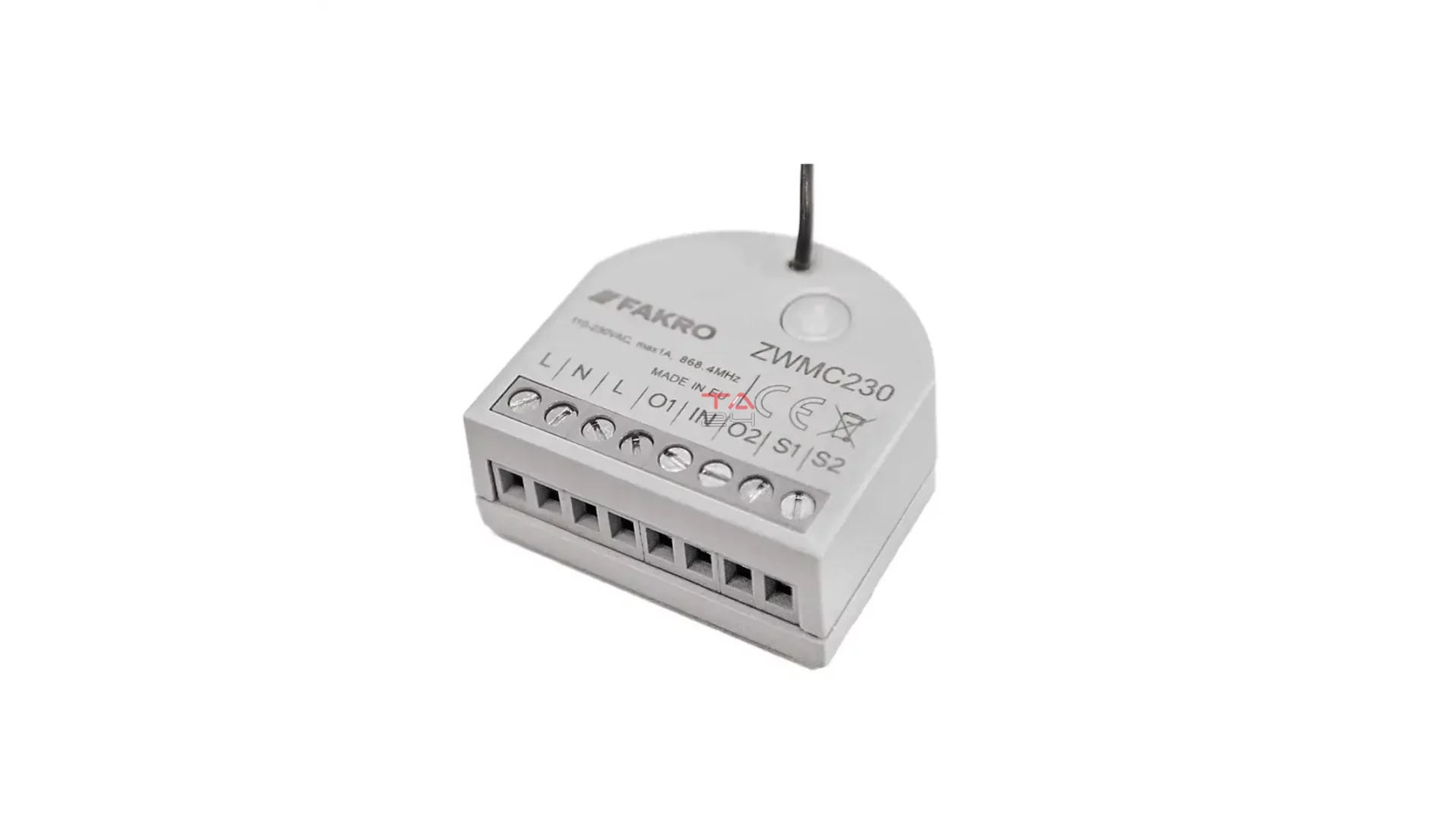 FAKRO ZWMC230 Z-Wave - Érintkezőmodul 230 V (Gyártói cikkszám: 850122)