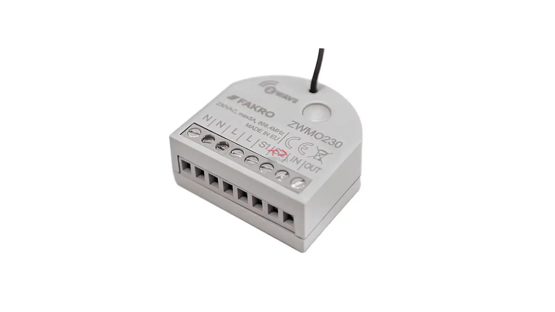 FAKRO ZWMO230 Z-Wave - KI/BE modul 230 V (Gyártói cikkszám: 850109)