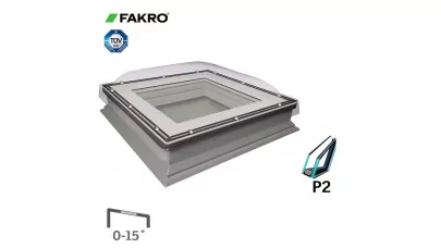 FAKRO DXC-C P2 - Víztiszta kupolás fix felülvilágító ablak 2.