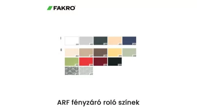 FAKRO ARF színek 2022
