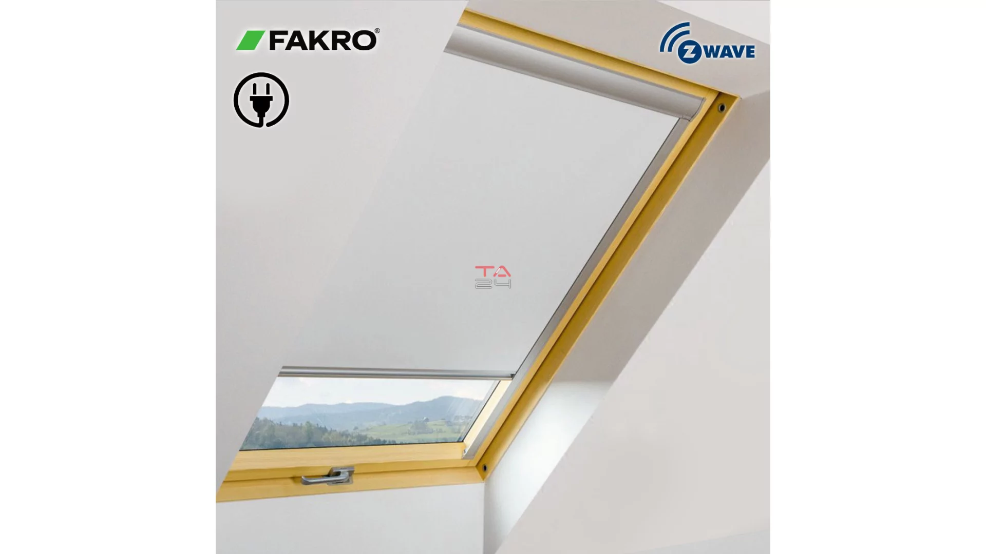 FAKRO ARF Z-Wave - Elektromos fényzáró roló (Gyártói cikkszám: AFZBAAA05150)