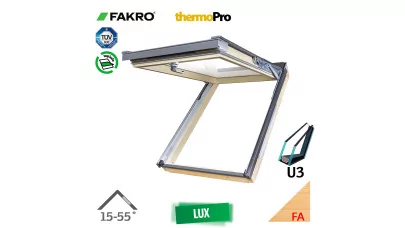 FAKRO FPP-V U3 preSelectMAX - Felnyíló-billenő fa tetőtéri ablak 2.