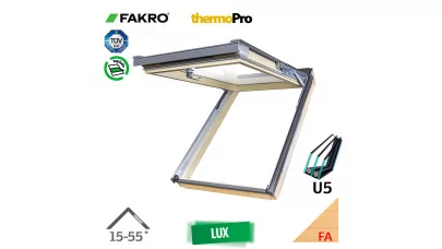 FAKRO FPP-V U5 preSelectMAX - Felnyíló-billenő fa tetőtéri ablak 2.