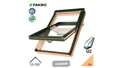 FAKRO FTS-V U2 - Billenő fa tetőtéri ablak 2.