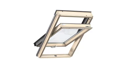 VELUX GLL 1064B - Billenő fa tetőtéri ablak, alsó kilinccsel