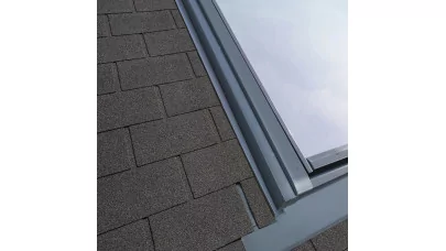 FAKRO ESV-T Thermo AX00 - Hőszigetelő burkolókeret sík tetőfedő anyaghoz 10 mm-ig (2x5 mm) - zsindely és pala fedéshez, antracit 2.