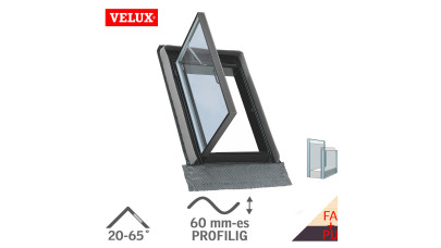 VELUX EKW 0004EE - Kombi burkolókeret magasprofilú tetőfedő anyaghoz 120 mm-ig